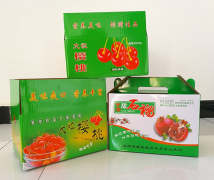 櫻桃、石榴箱